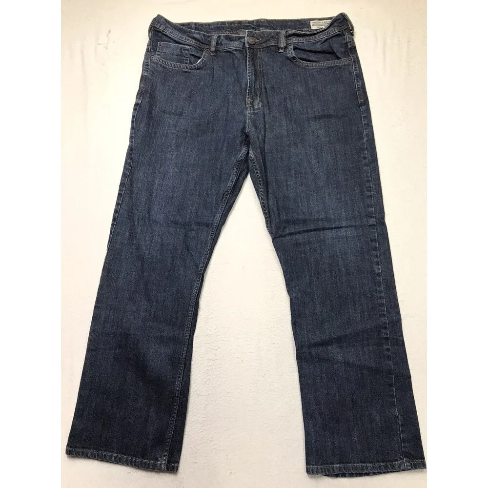 BUFFALO DAVID BITTON Driven-X Basic Jean Men 40x31 Straight Stretch Dark Wash